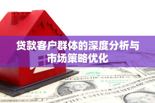埇桥贷款客户群体的深度分析与市场策略优化