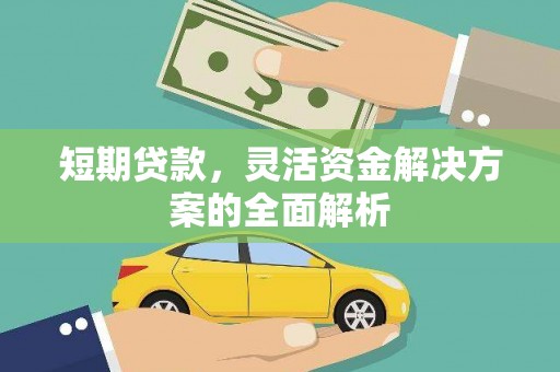 埇桥短期贷款，灵活资金解决方案的全面解析