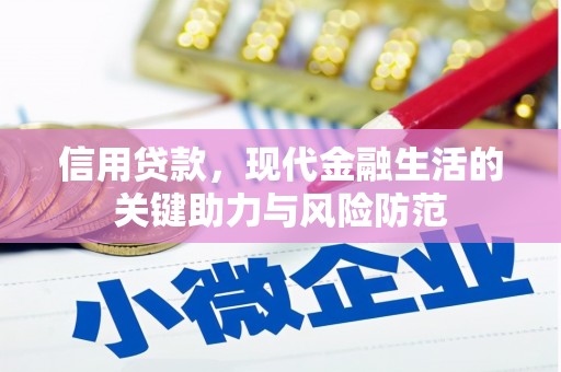 埇桥信用贷款，现代金融生活的关键助力与风险防范