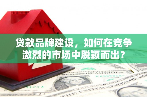 埇桥贷款品牌建设，如何在竞争激烈的市场中脱颖而出？